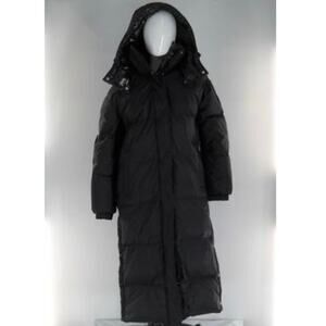 Yves Salomon 34 made in France down parka coat